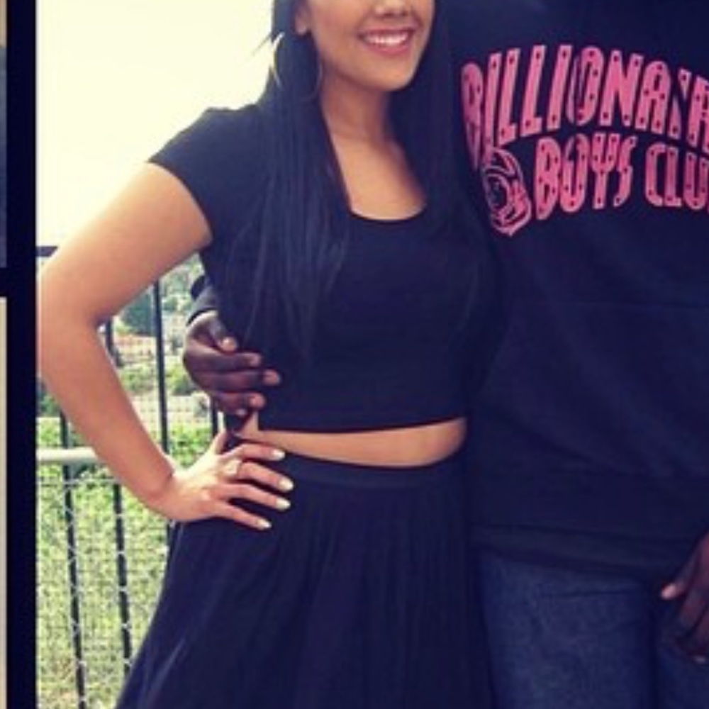 Bebe Ribbed Crop Top